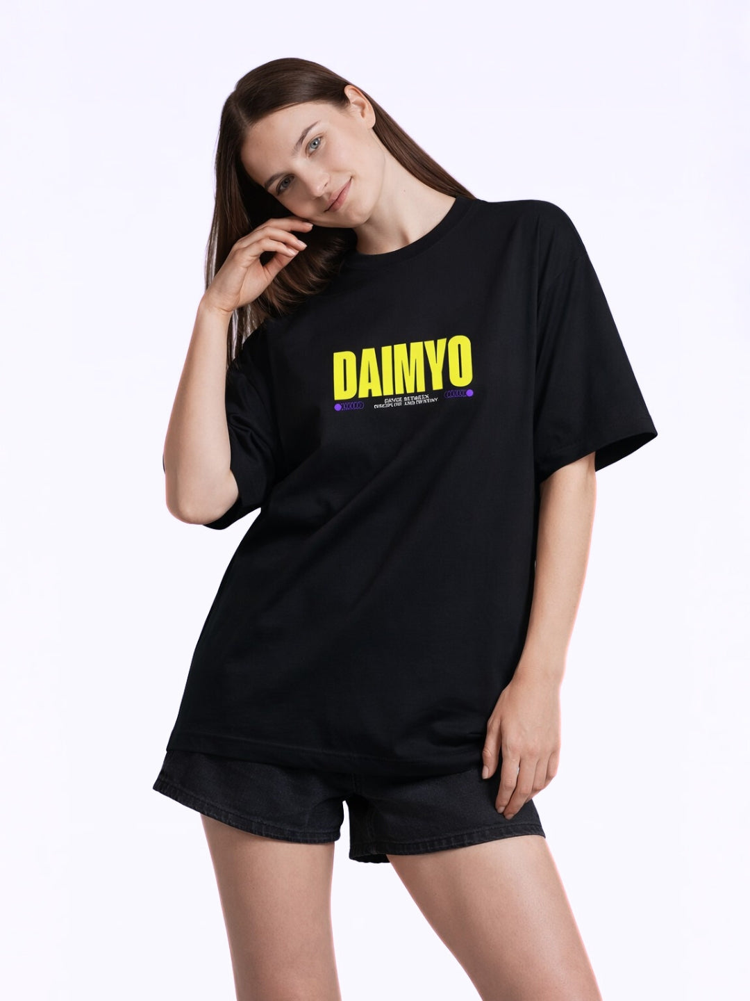 Daimyo Tokyo Samurai Oversized Anime T Shirt