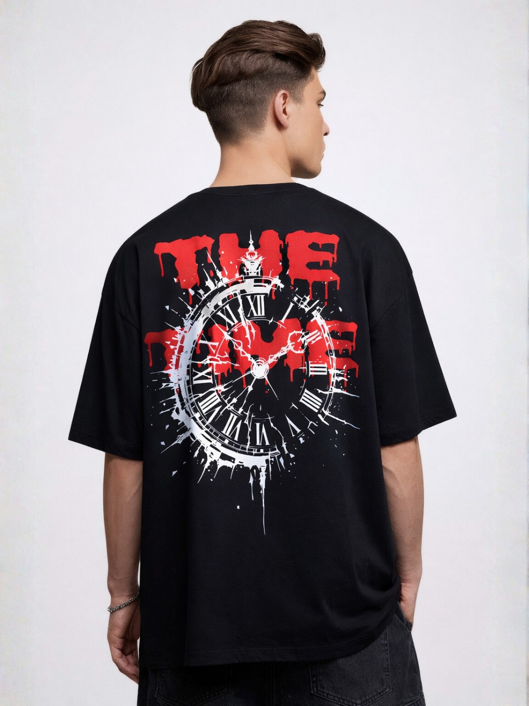 Moments Over Minutes — Time Breaker Oversized Tee