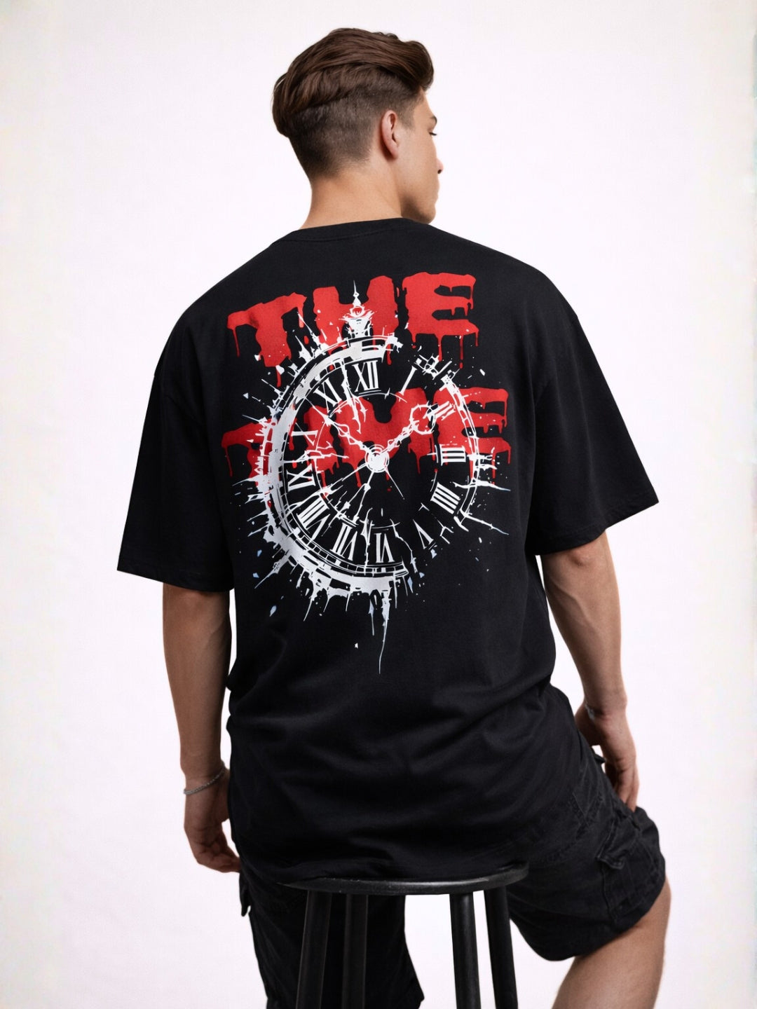 Moments Over Minutes — Time Breaker Oversized Tee