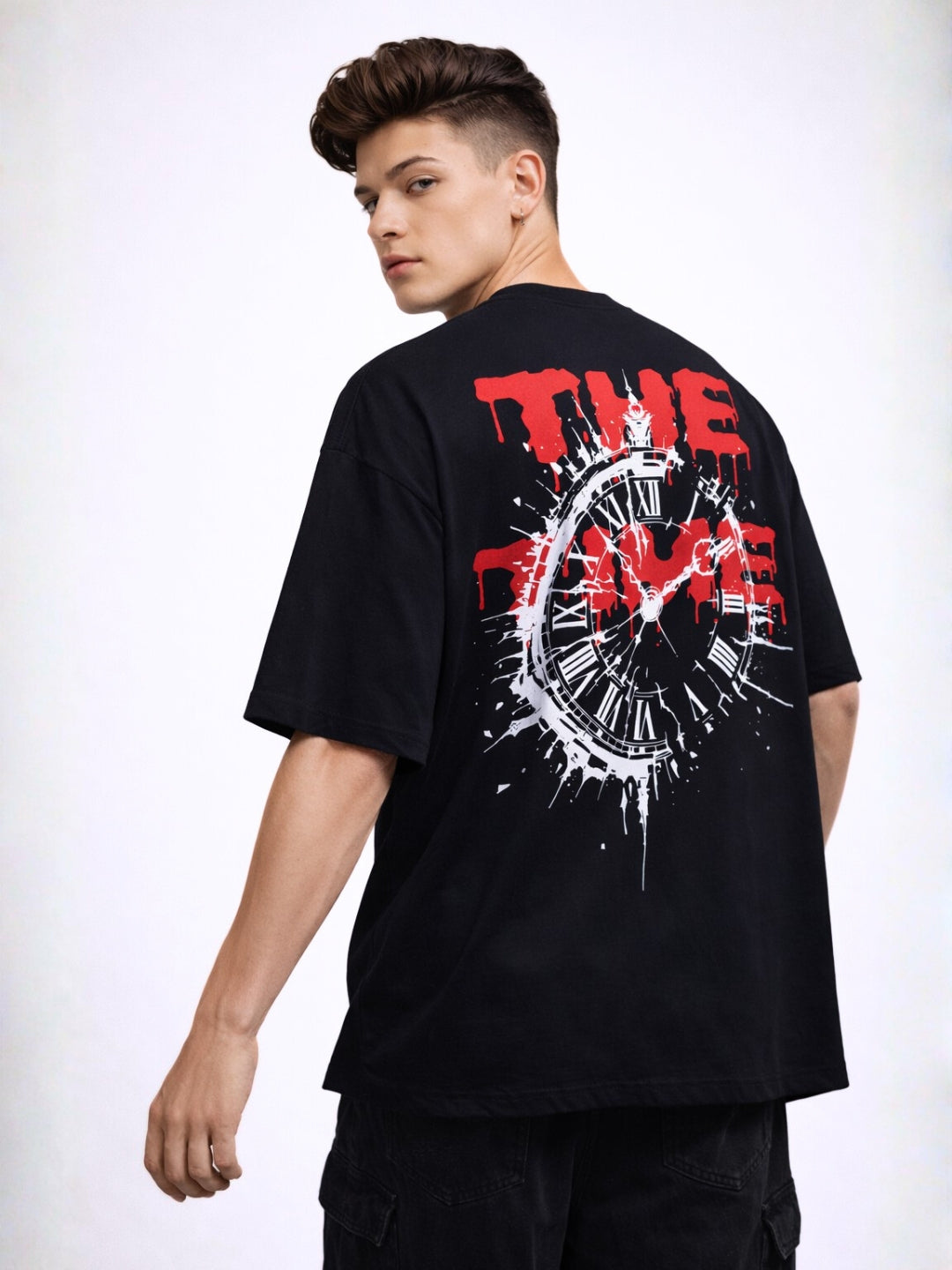 Moments Over Minutes — Time Breaker Oversized Tee