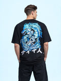 Mythic Guardian Anime Oversized T Shirt – Legendary Warrior Streetwear Graphic Tee