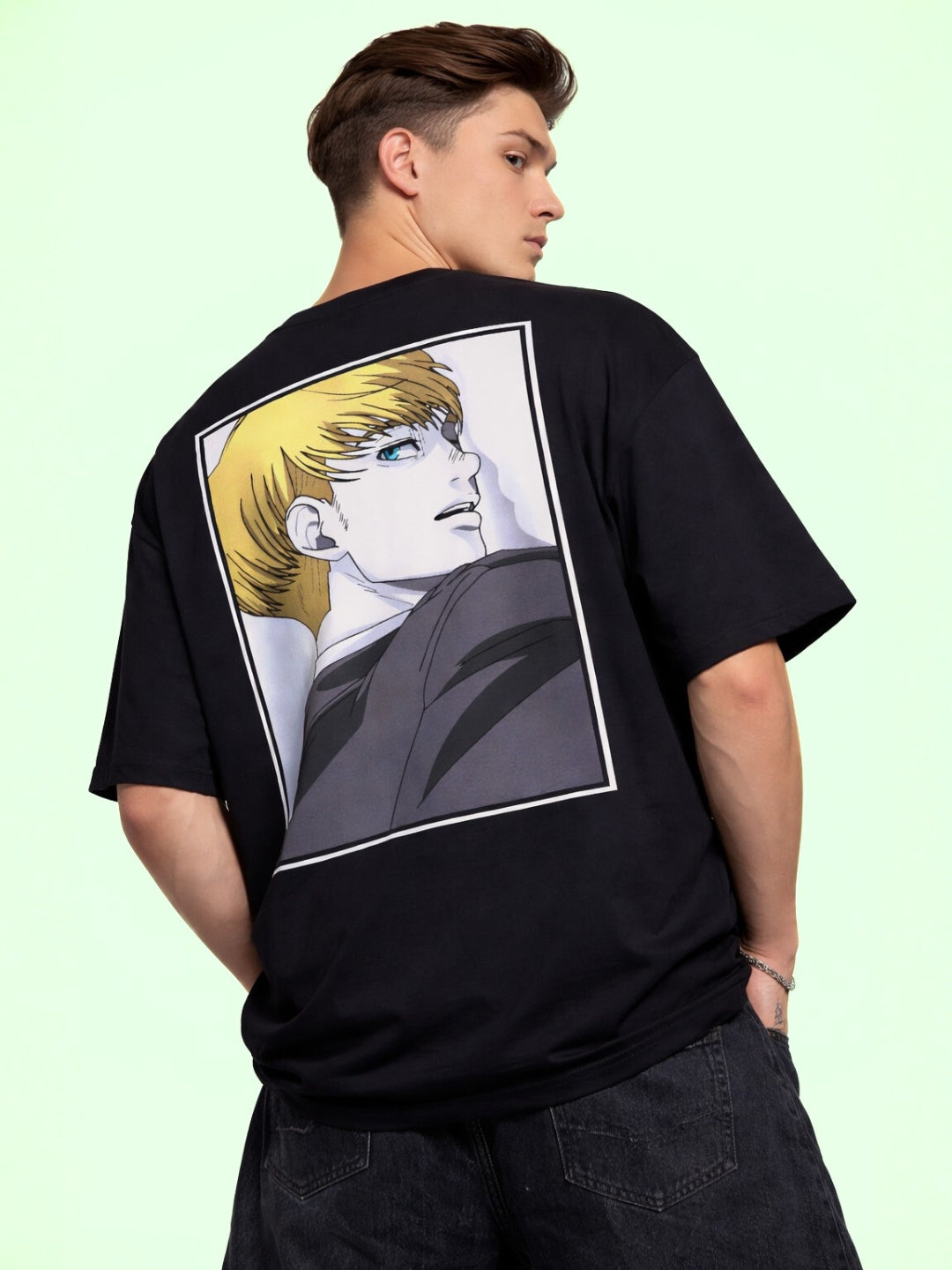 Voidjutsu Anime Oversized T Shirt – Dark Japanese Streetwear Graphic Tee